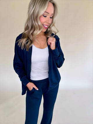 Get Busy Jacket & Pants Set - Navy