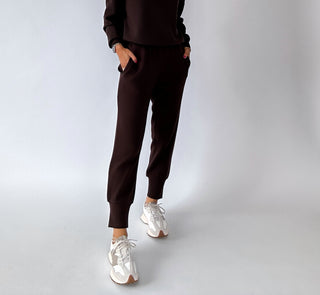 VARLEY Slim Cuff Pant - Coffee Bean