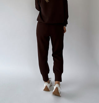 VARLEY Slim Cuff Pant - Coffee Bean