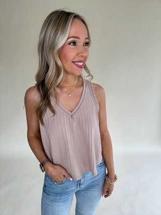 Free Spirit Swing Tank - Taupe