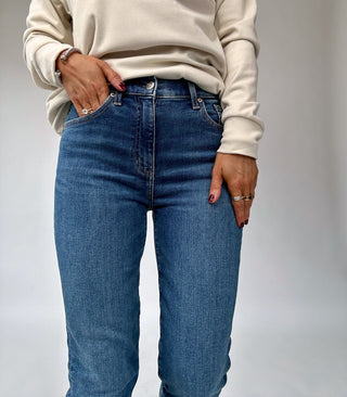 Daily Driver High Rise Slim Straight Jean