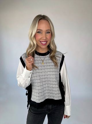 Fifth Avenue Favorite Knit Combo Top