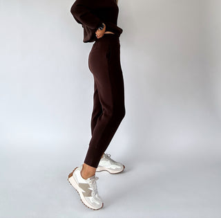 VARLEY Slim Cuff Pant - Coffee Bean