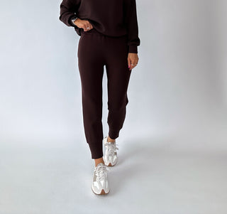 VARLEY Slim Cuff Pant - Coffee Bean