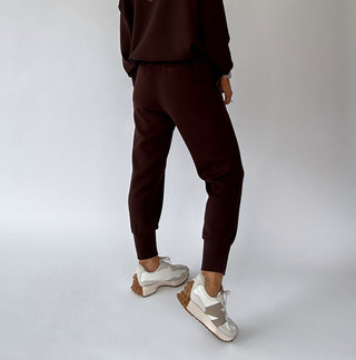 VARLEY Slim Cuff Pant - Coffee Bean