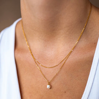 Pearl Diver Petite Necklace