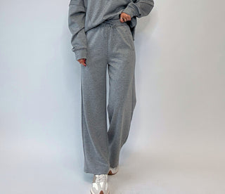 Chill Mode Wide Leg Pants - Grey