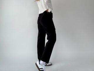 Everyday Ease Cropped Pant- Black