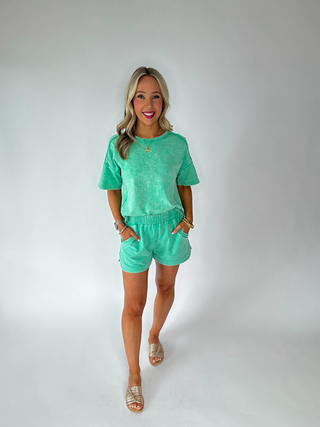 Ultimate Comfort Shorts - Jade