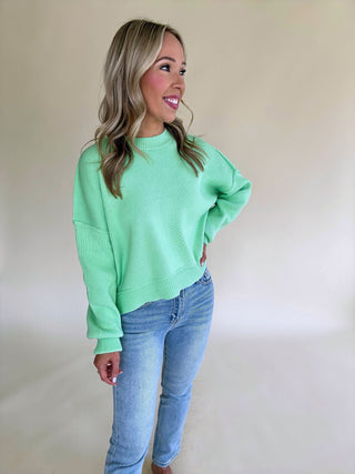 Mint To Be Long Sleeve Top