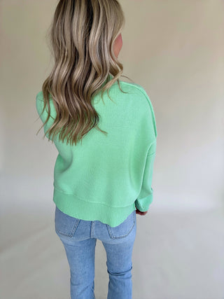Mint To Be Long Sleeve Top