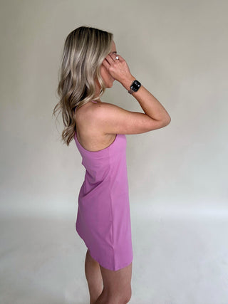 On And Off The Court Tennis Dress - Mauve