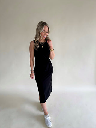 Meant To Be Side Twist Cutout Dress