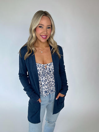 Layer Lover Cardigan - Navy