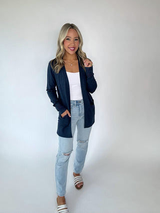 Layer Lover Cardigan - Navy