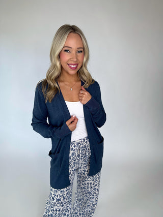 Layer Lover Cardigan - Navy