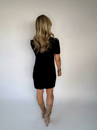 Coast To Coast Short Sleeve Sweater Dress